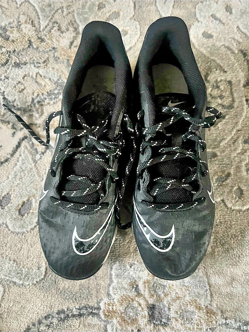 Nike Nike Hyperdiamond 4 Keystone Black & White US 7 Cleats